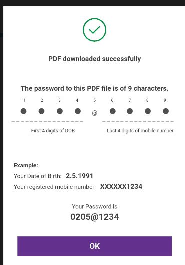 4 digit passcode sbi